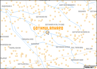 map of Goth Mulanwāro