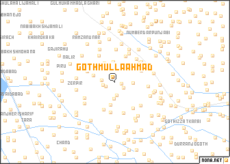map of Goth Mulla Ahmad