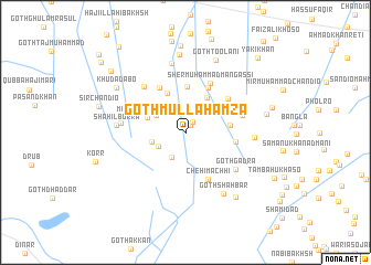 map of Goth Mulla Hamza