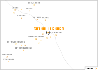map of Goth Mulla Khān