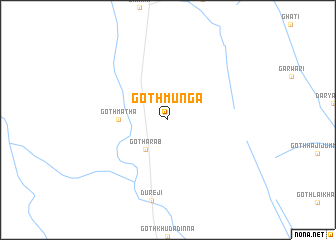 map of Goth Munga