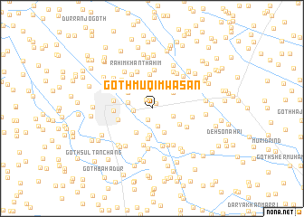 map of Goth Muqīm Wasān