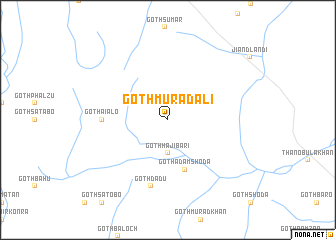 map of Goth Murād Ali