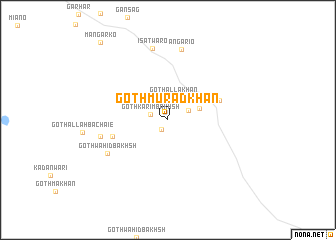 map of Goth Murād Khān