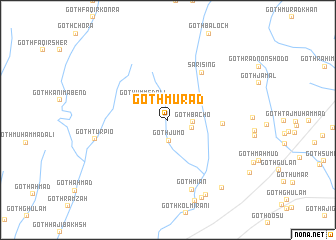 map of Goth Murād