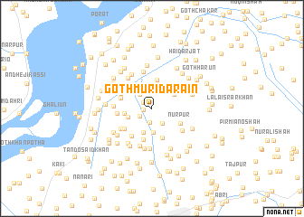 map of Goth Murīd Arāīn