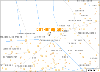 map of Goth Nabbidād