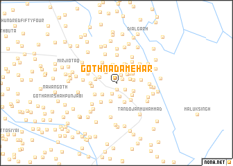 map of Goth Nada Mehar