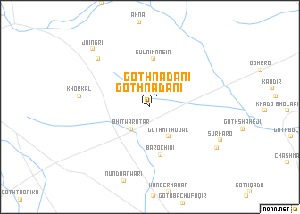 map of Goth Nādāni