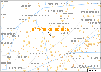 map of Goth Naik Muhammad