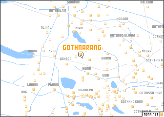 map of Goth Nārang