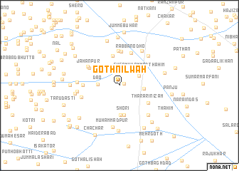 map of Goth Nīl Wāh