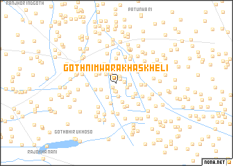 map of Goth Nīm Wāra Khāskheli