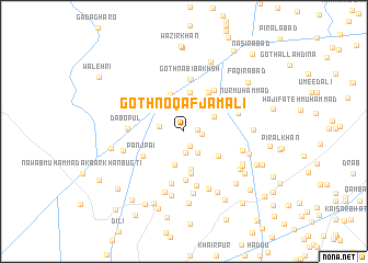 map of Goth Noqāf Jamāli