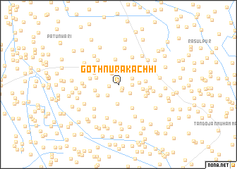 map of Goth Nūra Kachhi