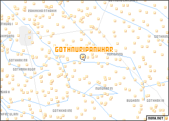 map of Goth Nūri Panwhar