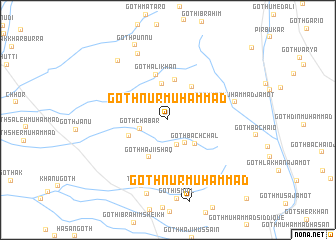 map of Goth Nūr Muhammad