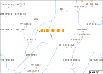 map of Goth Pahiwān