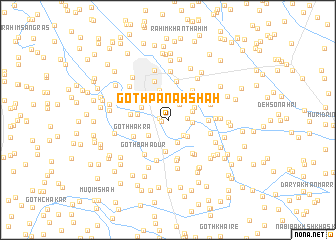 map of Goth Panāh Shāh