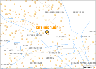 map of Goth Panjābi
