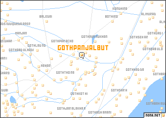 map of Goth Panjal But