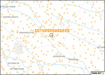 map of Goth Paro Wadero