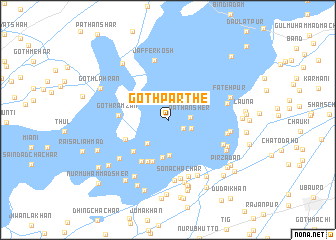 map of Goth Parthe