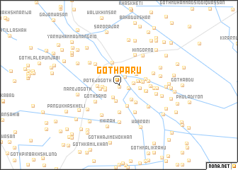 map of Goth Pāru
