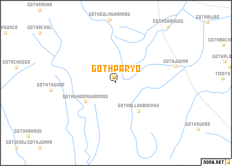 map of Goth Paryo