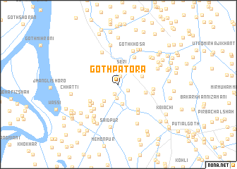 map of Goth Patora