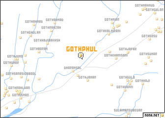 map of Goth Phul