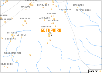 map of Goth Pinro