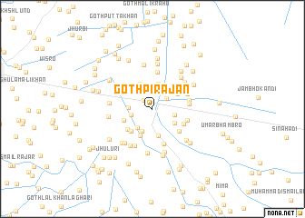 map of Goth Pīra Jān