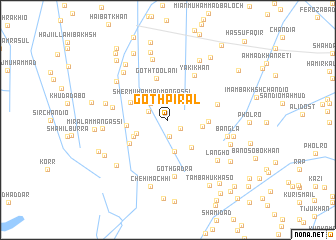 map of Goth Pīral