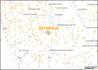 map of Goth Pīr Jo