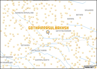 map of Goth Pīr Rasūl Bakhsh