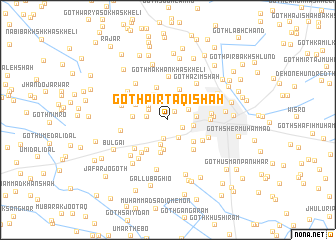 map of Goth Pīr Taqi Shāh