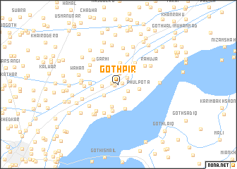 map of Goth Pīr