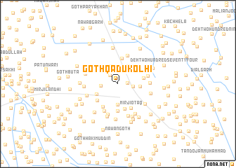 map of Goth Qādu Kolhi