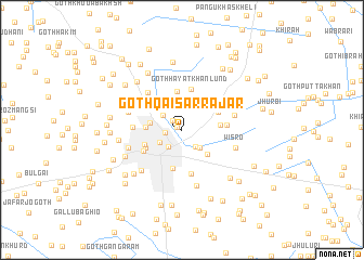 map of Goth Qaisar Rajār