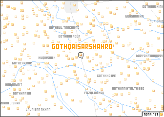 map of Goth Qaisar Shāhro