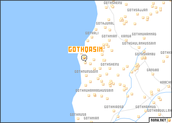 map of Goth Qāsim