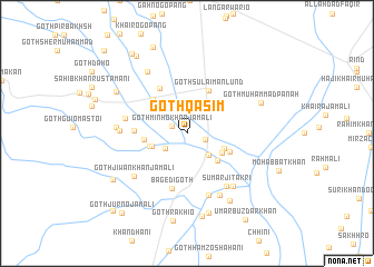 map of Goth Qāsim