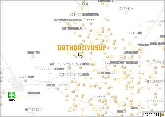 map of Goth Qāzi Yusuf