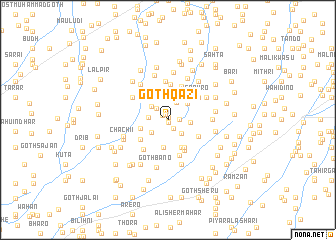 map of Goth Qāzi