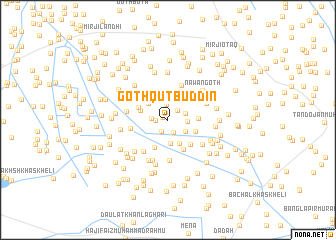 map of Goth Qutbuddīn