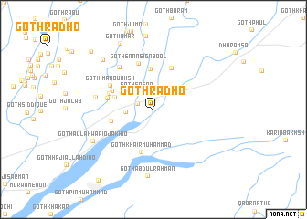 map of Goth Rādho