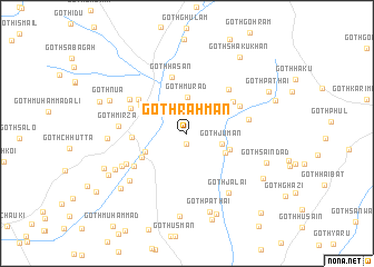 map of Goth Rahmān