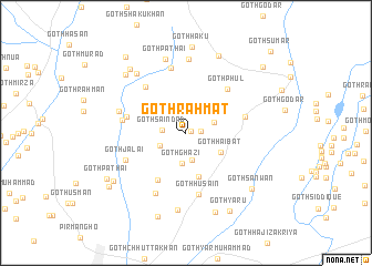 map of Goth Rahmat