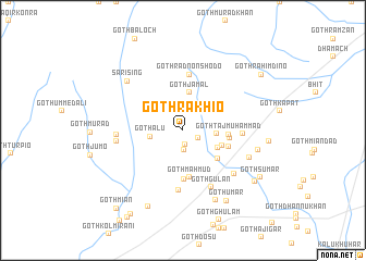 map of Goth Rakhio